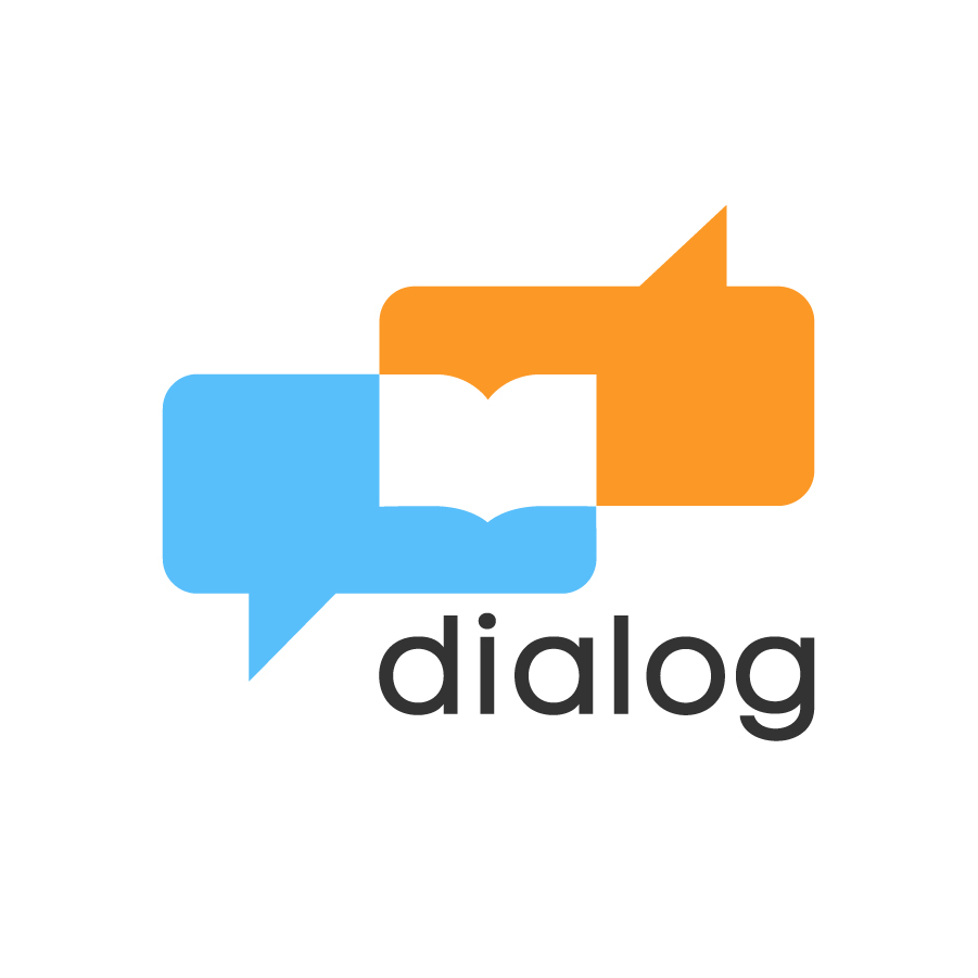Dialog kz. Диалог эмблема. Надпись Dialogue. Dialog картинка. Диалог фирма.